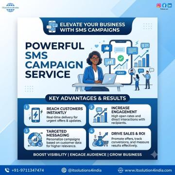 SMS Blast Service for Promotions and Notifications