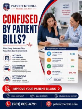 Patient Billing in Houston | Enhance Collections & Patient Payments Pro