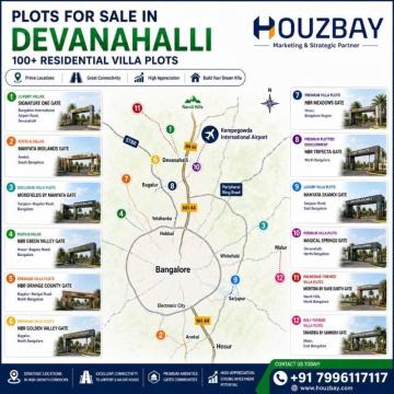 Plots for sale in Devanahalli | 100+ Residential Villa Plots