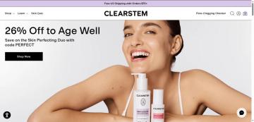 15% OFF All Orders on CLEARSTEM