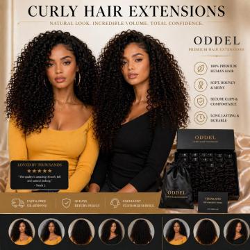 Transform Your Look Instantly with Curly Hair Extensions!