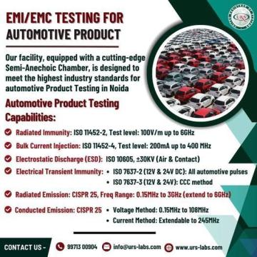 Automotive Product EMI EMC Testing near Pune