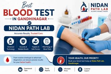 Best Blood Test in Gandhinagar at Nidan Path Lab