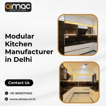 Modular Kitchen Manufacturers in Delhi – Almac Modular Kitchens & Interiors