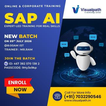 SAP AI Online Training Free Live Demo by Visualpath