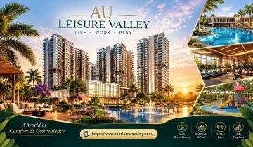 AU Leisure Valley | Luxury 3 BHK Apartments in Noida Extension
