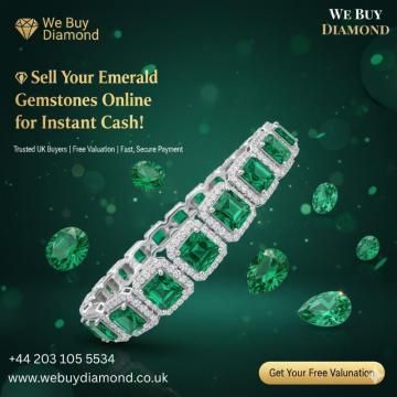 Sell Your Emerald Gemstones Online for Instant Cash, London UK