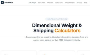 Dimmath Dimensional Weight Calculator USA