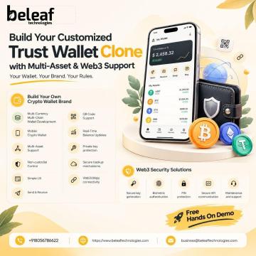 Build Your Customized Trust Wallet Clone with Multi-Asset & Web3 Support