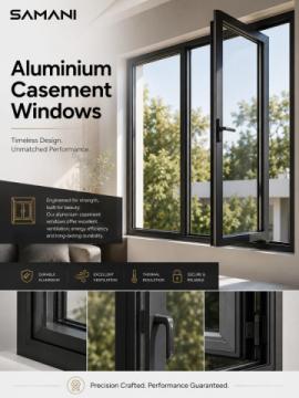Premium Aluminium Casement Windows India for Architectural Excellence