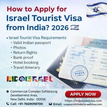 How to Apply for Israel Tourist Visa from India 2026 – Step-by-Step Guide