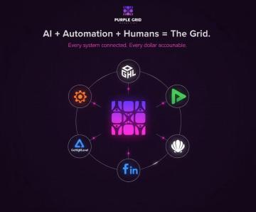Purple Grid Marketing