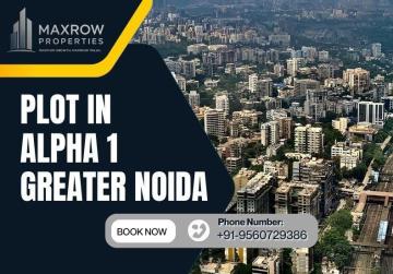 Hot Deal! Plot in Alpha 1 Greater Noida | Prime Location | Maxrow Properties