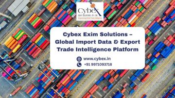 Cybex Exim Solutions – Global Import Data & Export Trade Intelligence Platform