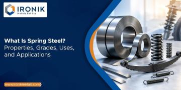 Spring steel trader in Gandhidham | ironikmetals