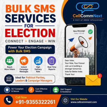 Professional Bulk SMS Services for Election & Political Campaigns