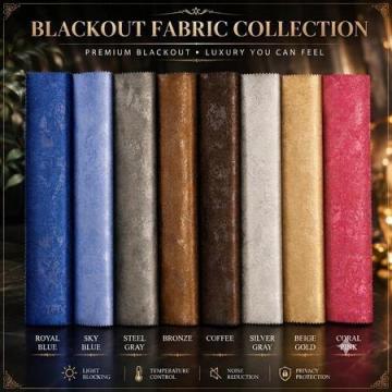 Premium Blackout Curtains in Hyderabad | Custom-Made Curtains