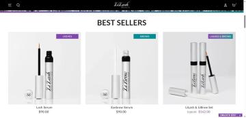 40% OFF Your Beauty Products on LiLash