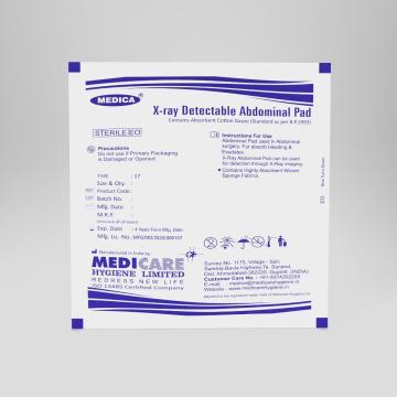 Buy X-Ray Detectable Abdominal Pad Lap Sponge for Surgical Use