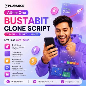 Bustabit Clone Script: One Investment, Three Revenue Streams — Crash, Plinko & Mines