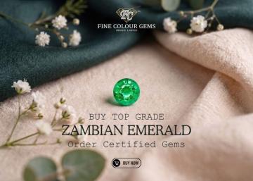Buy Top Grade Zambian Emerald – Order Certified Gems