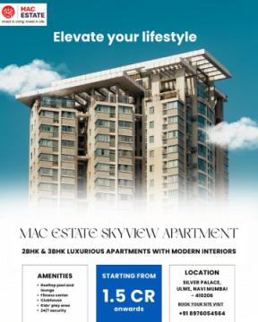 Luxury 3BHK Apartments in Kharghar With Swimming Pool