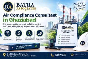 Air Compliance Consultant in Ghaziabad for Industrial Compliance Support