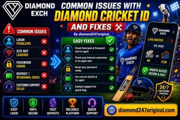 Common Issues with Diamond Cricket ID and Fixes by diamond247original