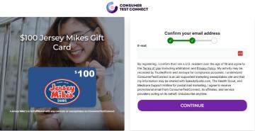 Get $100 to Spend at Jersey Mikes!