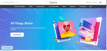 10% OFF All Orders on Visterio