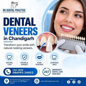 Dental Veneers in Chandigarh for a Beautiful Smile