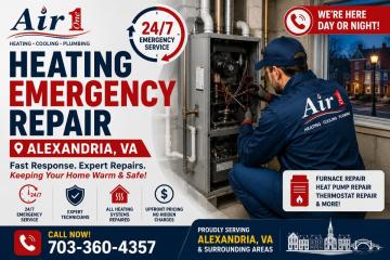 Heating Emergency Repair Alexandria VA | Aironee360