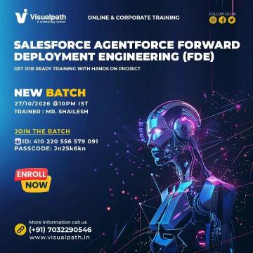 Salesforce Agentforce FDE Online Training – Upcoming Batch!