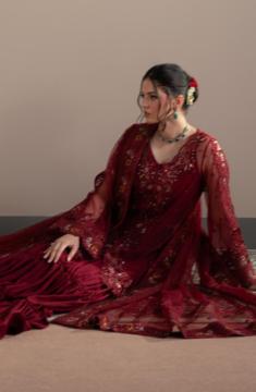 Rubeia Shirt – Elvin Pret Collection | Fabiha Fatima