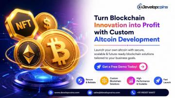 Turn Blockchain Innovation into Profit with Custom Altcoin Development