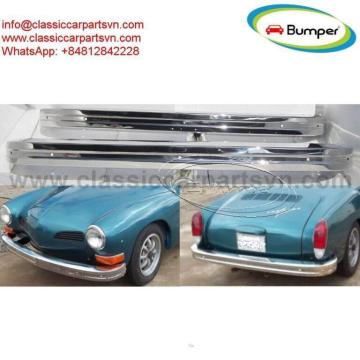 Volkswagen Karmann Ghia () bumpers by stainless steel new