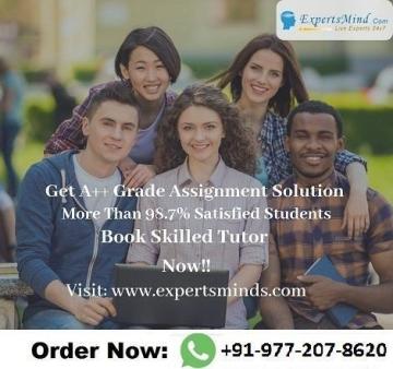 Get exciting online assignment help services at Expertsmind