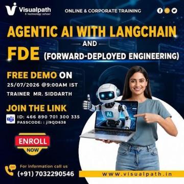 Join Agentic AI with LangChain & FDE Free Demo on July 25