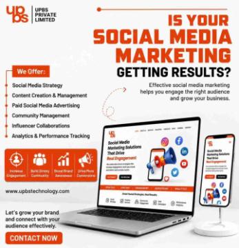 Social Media Marketing Agency in Delhi​ | UPBS Technology