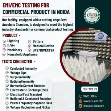 Commercial Product EMI EMC Testing Services Near Faridabad