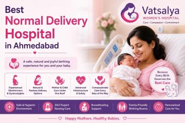 Best Normal Delivery Hospital in Ahmedabad - Vatsalya Women’s Hospital