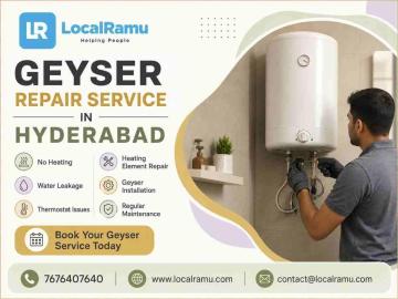 Trusted Geyser Repair and Installation Service in Hyderabad LocalRamu