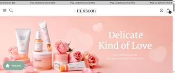 Mixsoon: 50% OFF Your Order + Free Shipping