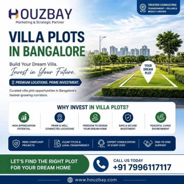 Villa Plots in Bangalore | Real Estate Consulting | Houzbay