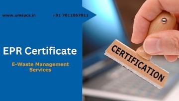 EPR Plastic Certificate in Noida