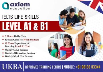 IELTS Life Skills A1 | UK Visa English A1/B1 | Spoken English | IELTS/PTE Coaching – Ludhiana