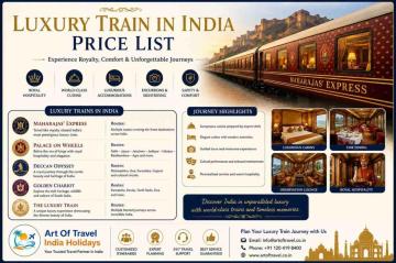 luxury train in india price list