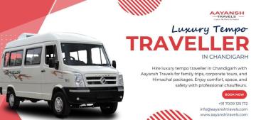Luxury Tempo Traveller in Chandigarh