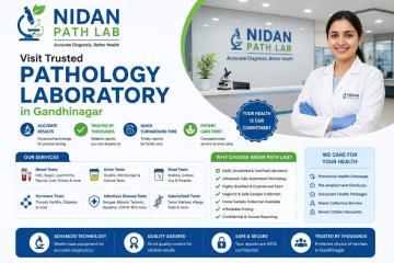 Visit Trusted Pathology Laboratory in Gandhinagar - Nidan Path Lab