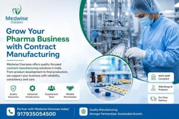 Grow Your Pharma Business with Contract Manufacturing